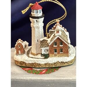 Harbour Lights Coney Island NY Lighthouse Ornament 2002Society Exclusive & Box[L